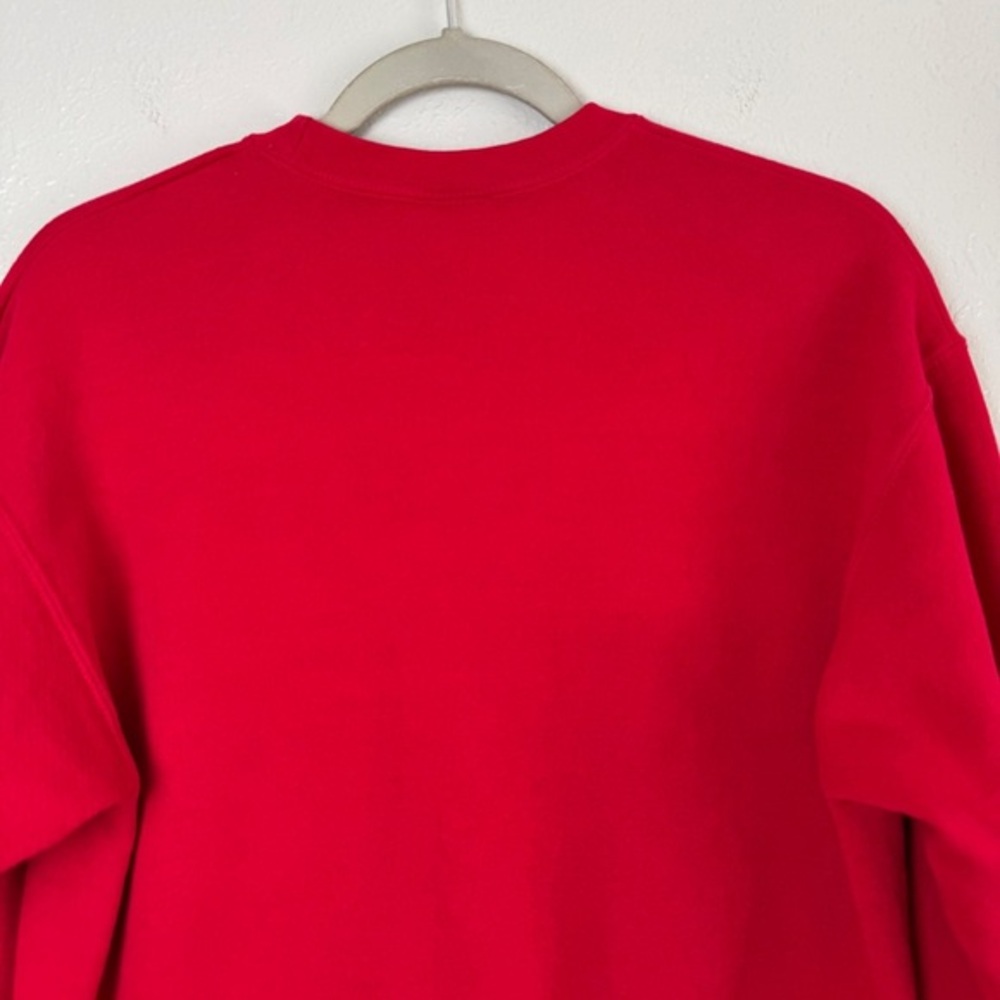 Vintage Lee Barn Goddess heavyweight red sweatshirt 90s M - Picture 7 of 10
